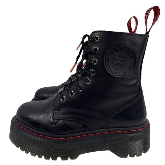 Dr. Martens Jadon Blade Runner Smooth Black Leather Platform Boots UK6 US M7/W8 - Picture 6 of 13